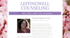 Desktop Screenshot of leffingwellcounseling.com